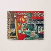 Dachshunds onder stijl Tabelmatisse Legpuzzel (Horizontaal)