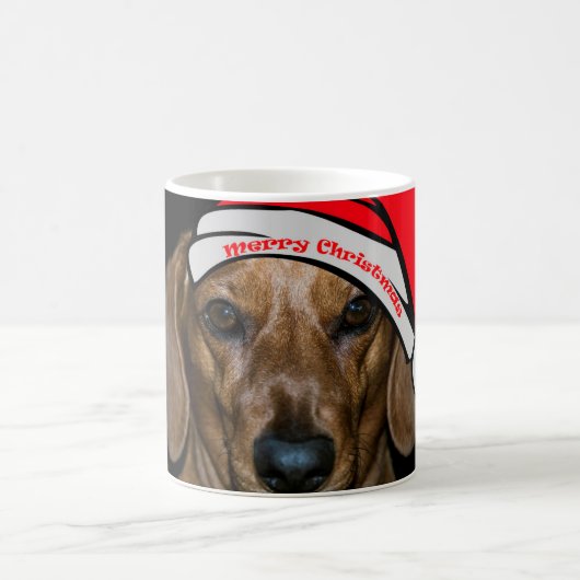 Dachshund's prettige kerstMok Koffiemok (Center)