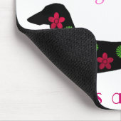Dachshunds Rule Mousepad Muismat (Hoek)
