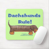Dachshunds Rule Muismat (Met muis)