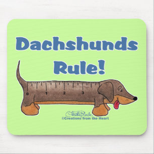 Dachshunds Rule Muismat