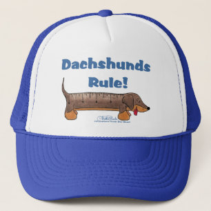 Dachshunds Rule Trucker Pet