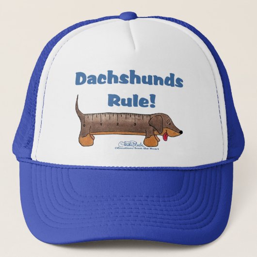 Dachshunds Rule Trucker Pet (Voorkant)