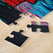 Dachshunds Sterrennacht Dog House Legpuzzel (Zijkant)