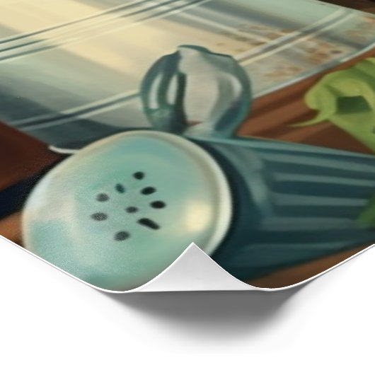 Dachshund's tuinieren avontuur perfect poster (Hoek)