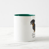 Dachshunds Tweekleurige Koffiemok (Center)