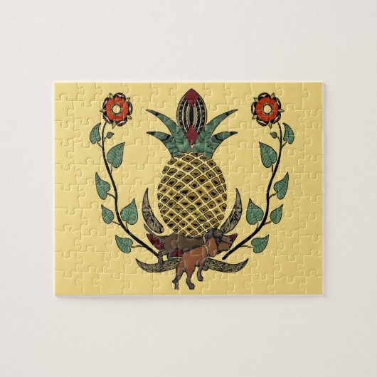 Dachshunds, Welcome Pineapple Legpuzzel (Horizontaal)