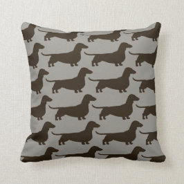 Dachshunds Wiener Dogs Pattern Fun Doxie Lover's Kussen