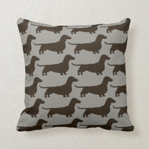 Dachshunds Wiener Dogs Pattern Fun Doxie Lover's Kussen
