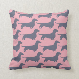 Dachshunds Wiener Dogs Pattern Fun Doxie Lover's Kussen