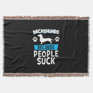 Dachshunds with My Friends Deken