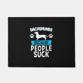 Dachshunds with My Friends Deurmat (Voorkant)