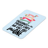 Dachshunds zijn net als Potato Chips 3"x4"Photo Ma Magneet (Linkerzijde)