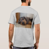 Dachshunds zijn zo schattig!!! t-shirt (Achterkant)