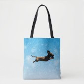 Dachshundzak Tote Bag (Voorkant)