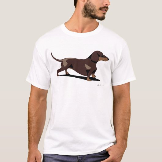 Dachsmania Dachshund Apparel T-shirt (Voorkant)