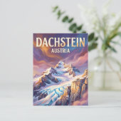 Dachstein Gletsjer Oostenrijk Briefkaart (Staand voorkant)
