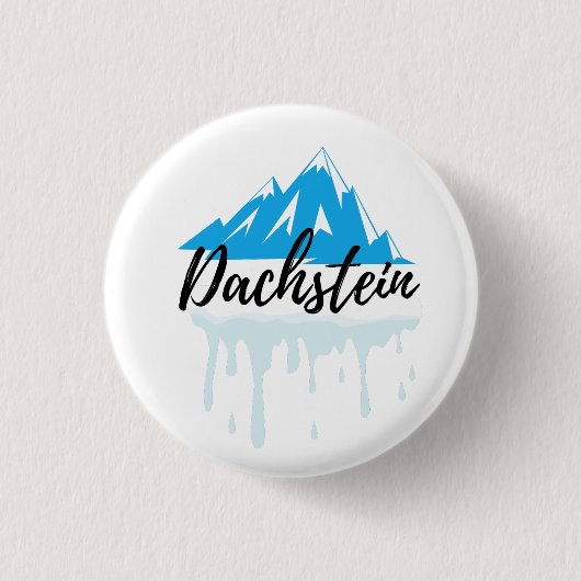 Dachstein Ronde Button 3,2 Cm (Voorkant)