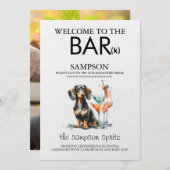 Dachsund Bar Menu (Voorkant / Achterkant)