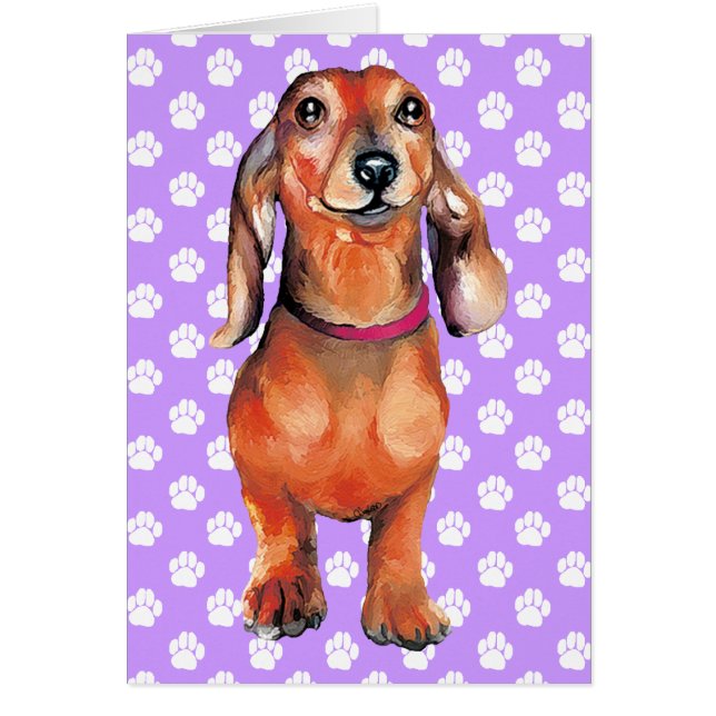 Dachsund Red Doxie (Voorkant)