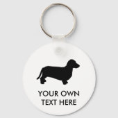 Dachsund Sleutelhanger (Voorkant)