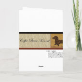 Dachsund van de grondwet Kaart (Achterkant)