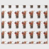 Dachsund van Gras van Mardi hond Cadeaupapier (Vlak)