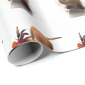 Dachsund van Gras van Mardi hond Cadeaupapier (Rol Hoek)