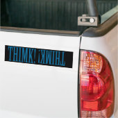 DACHT! BUMPERSTICKER (Op Truck)