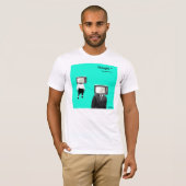 Dacht.....provocerend. T-shirt (Voorkant volledig)