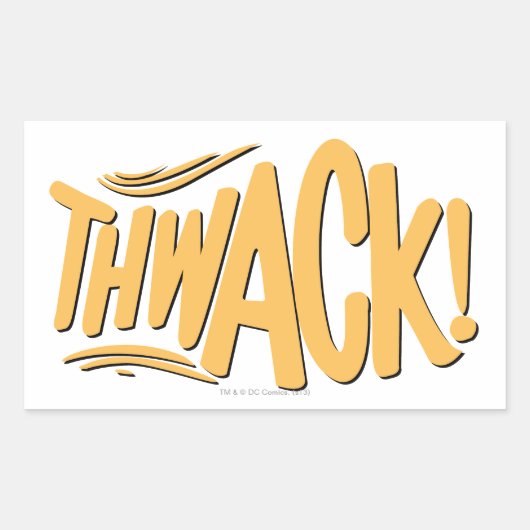 DACHT! RECHTHOEKIGE STICKER (Voorkant)