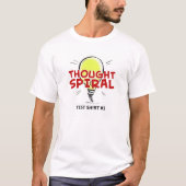 Dacht spiraal "Test Shirt #1" T-shirt (Voorkant)