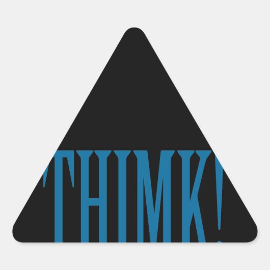 DACHT! STICKER (Voorkant)