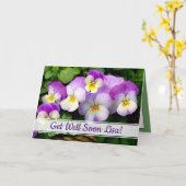 DACHTEN HOUDEN ~ Snel! Kaart (Gele Bloem)