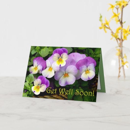 DACHTEN HOUDEN ~ Snel! Kaart (Gele Bloem)