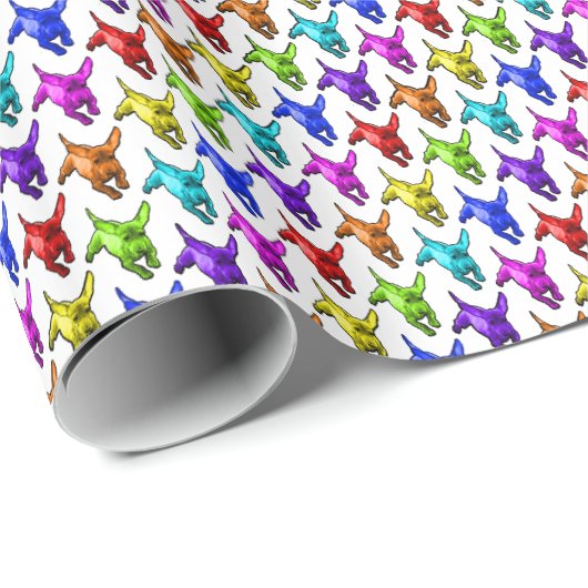 Dachund Fantasy Gift Wrap Cadeaupapier (Rol Hoek)