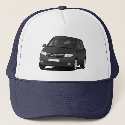 Dacia Sandero - afbeelding - zwart Trucker Pet (Voorkant)