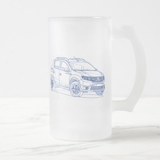 Dacia Sandero Stepway 2013 Matglas Bierpul (Rechts)