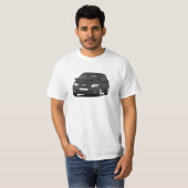 Dacia Sandero - zwart T-shirt (Voorkant volledig)