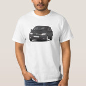 Dacia Sandero - zwart T-shirt (Voorkant)