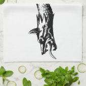 dacia wolf slang vlag roemenië symbool dacs theedoek (Gevouwen)