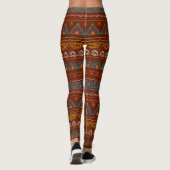 dack aztec pattern leggings (Achterkant)