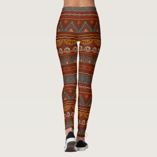 dack aztec pattern leggings (Achterkant)