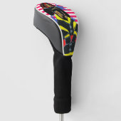 DACKEL BRANDWEERMANS GOLFHEADCOVER (Schuin)
