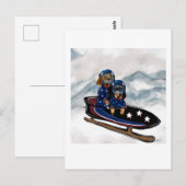 DACKEL  BRIEFKAART (Voorkant / Achterkant)