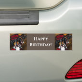 DACKEL  BUMPERSTICKER (Op auto)