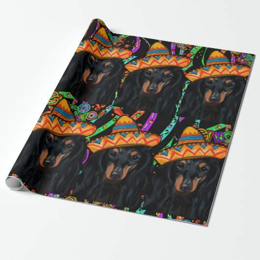 DACKEL CADEAUPAPIER (Uitgerold)