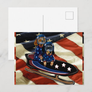 DACKEL  FEESTDAGENKAART