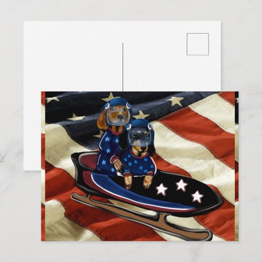 DACKEL  FEESTDAGENKAART (Voorkant / Achterkant)