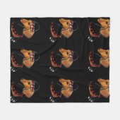 DACKEL            FLEECE DEKEN (Voorkant (Horizontaal))